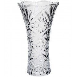 Vaso 13x8x24cm Vidro Petals